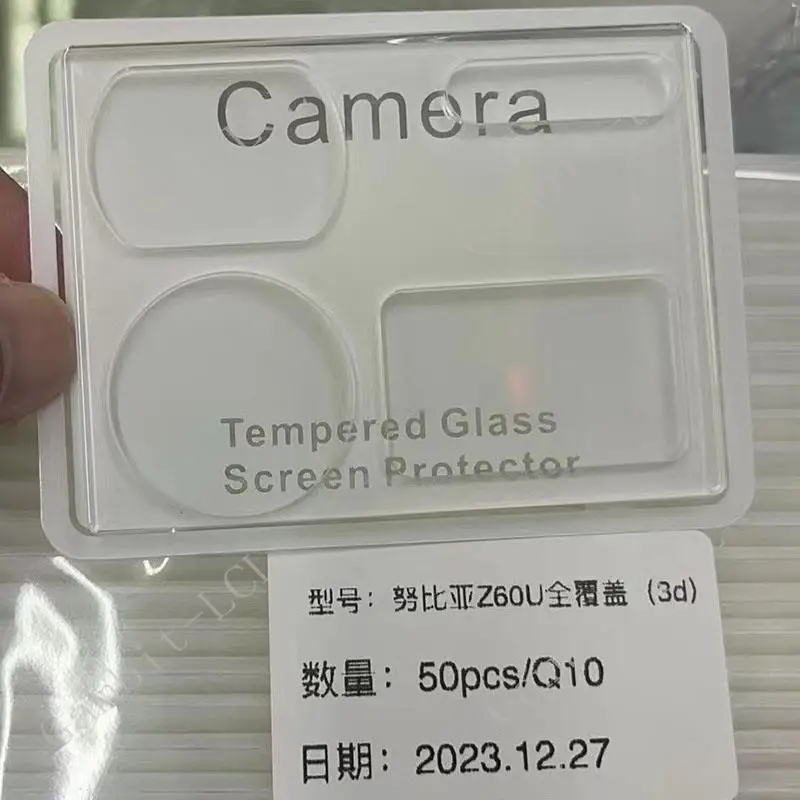 3D Integral Camera Lens For ZTE Nubia Z60 Ultra Tempered Glass ON NubiaZ60Ultra Z60Ultra NX721J Back Screen Protector Cover Film