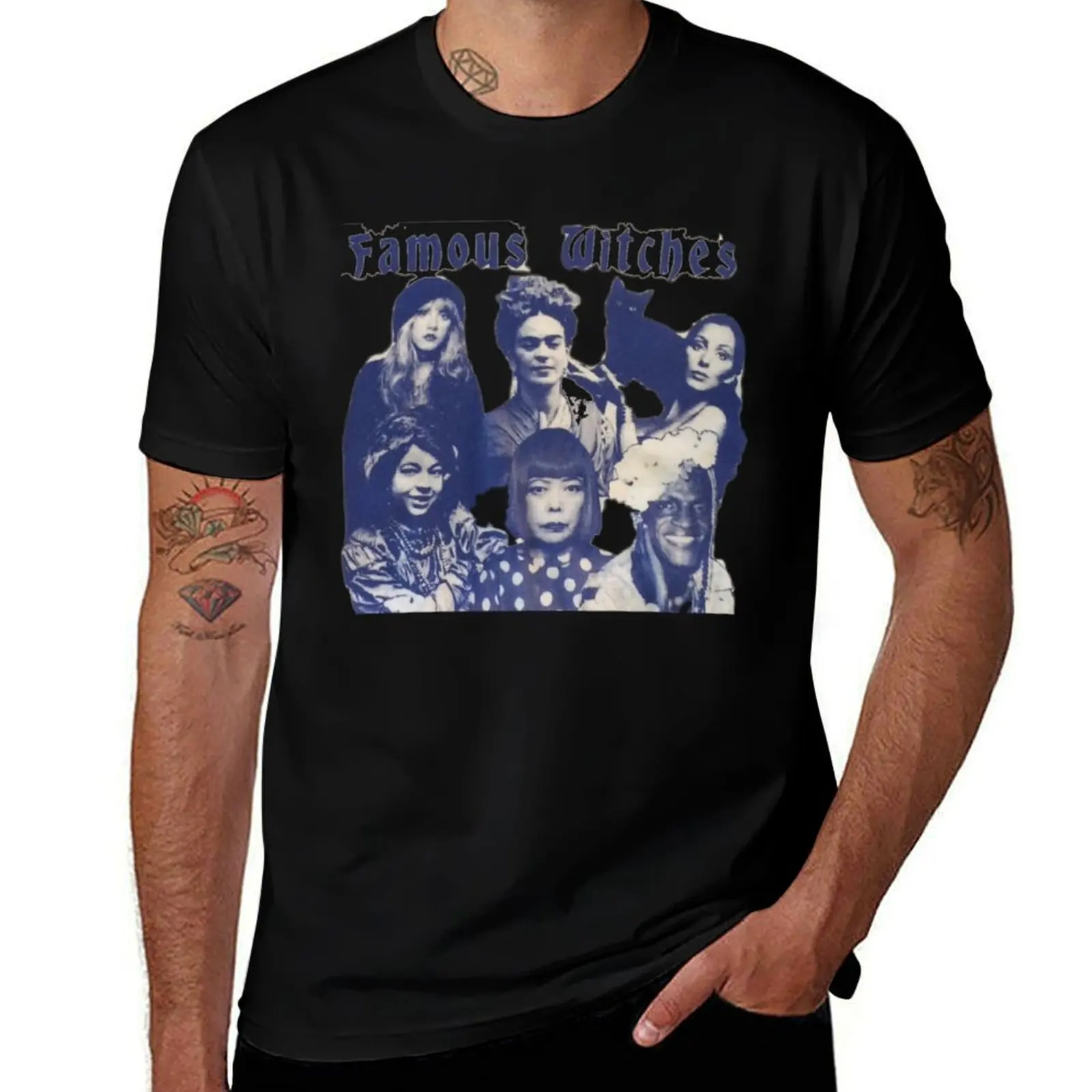 

famous witches T-Shirt hippie clothes new edition cheap stuff mens shirts graphic tee