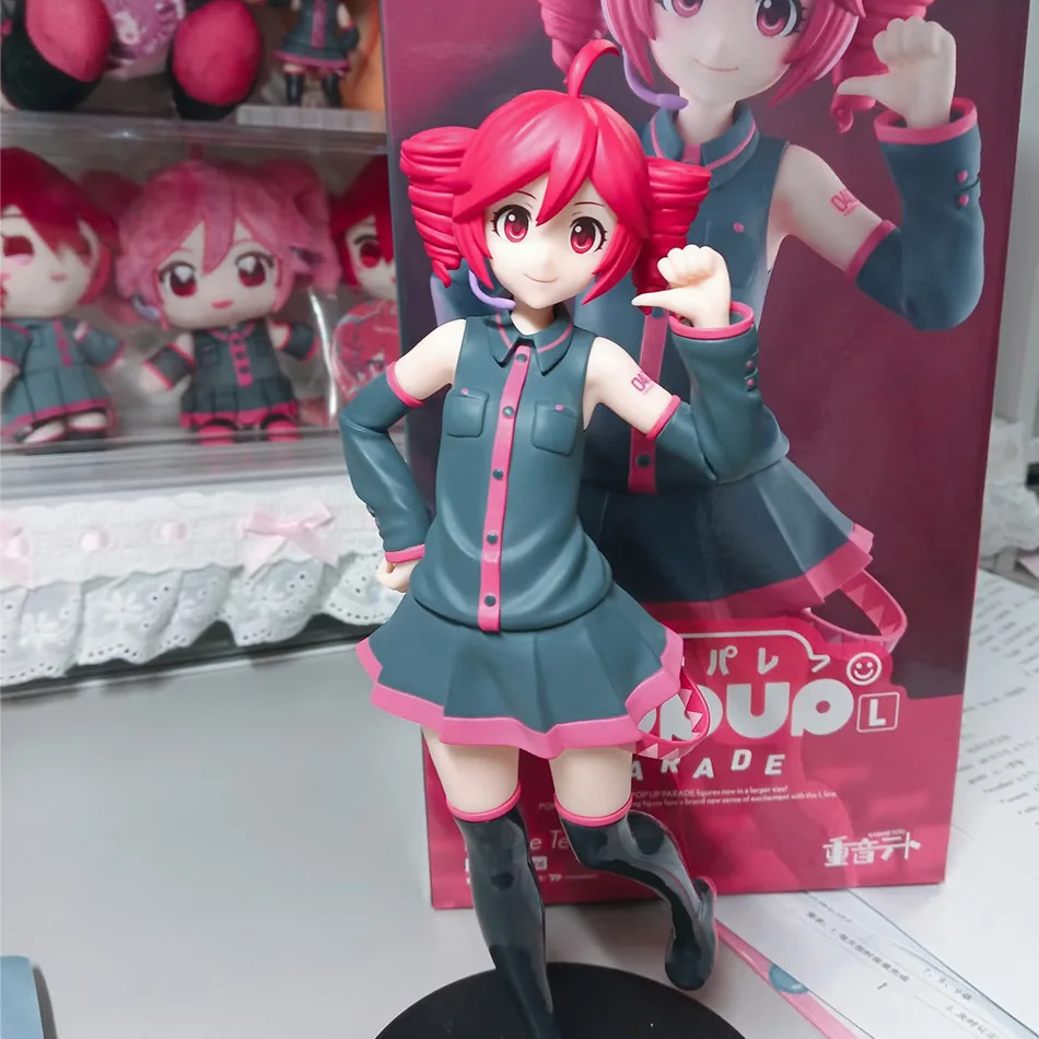 Original SEGA Utau Kasane Teto Premium Chokonose Action Figure PVC Model Collection Anime Figurine Birthday Gift