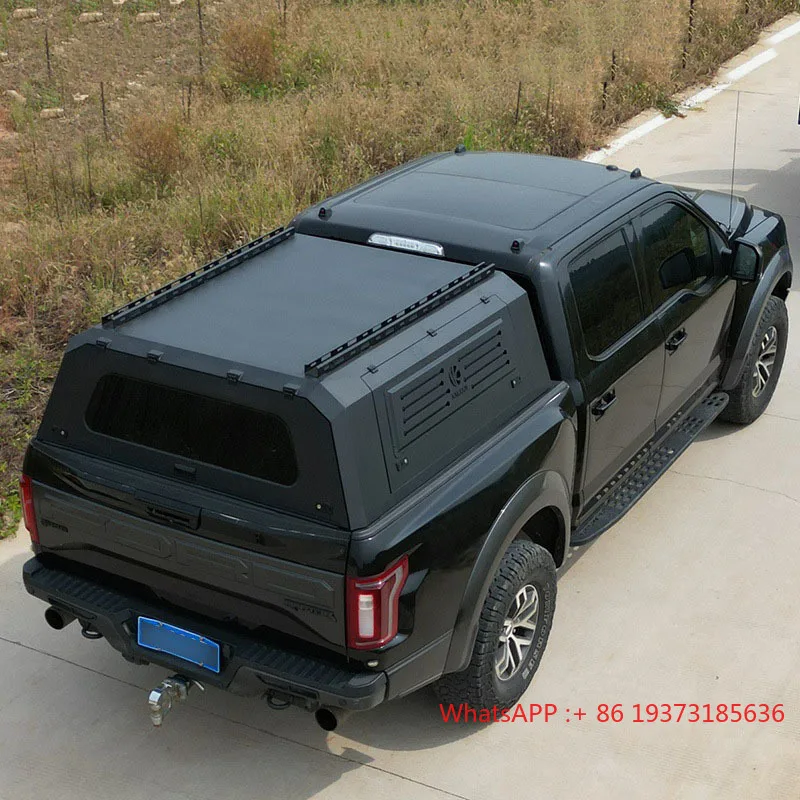 Fábrica Ford 150 camión Camper dosel de aluminio 4X4 Hulix Pickupk camión dosel de tapa dura Ranger para Raptor Tacoma Tundra Dodge Ram