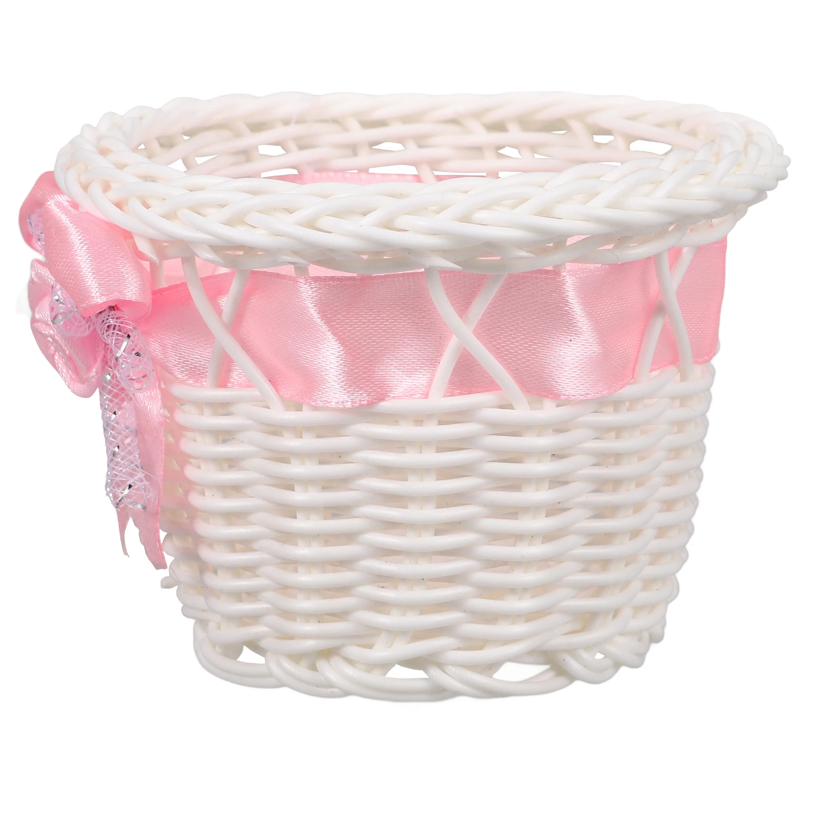 

Rattan Storage Basket Blue Mini Woven Basket for Wedding Party Candy Home Decor Organizer Dried Fruit Chocolate Storage