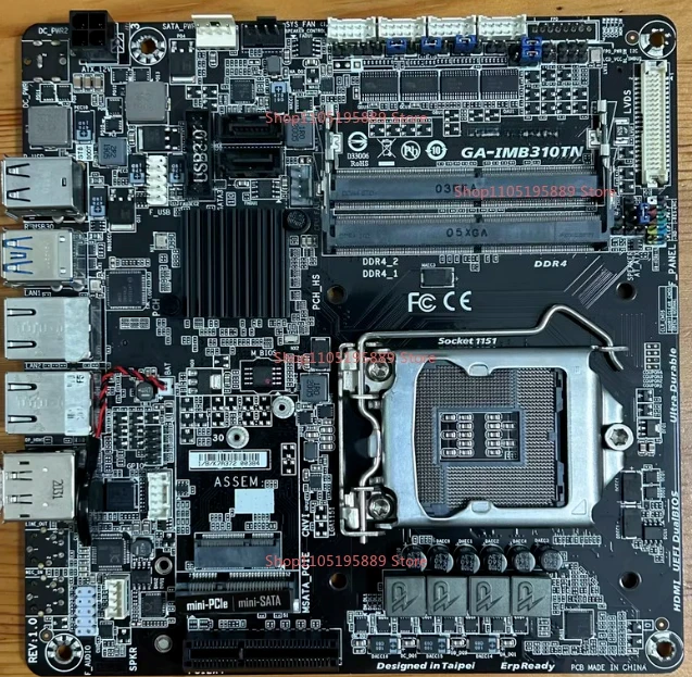 

Для основной платы GIGABYTE GA-IMB310TN, на базе набора микросхем Intel H310, поддерживает процессор Intel 8-го поколения