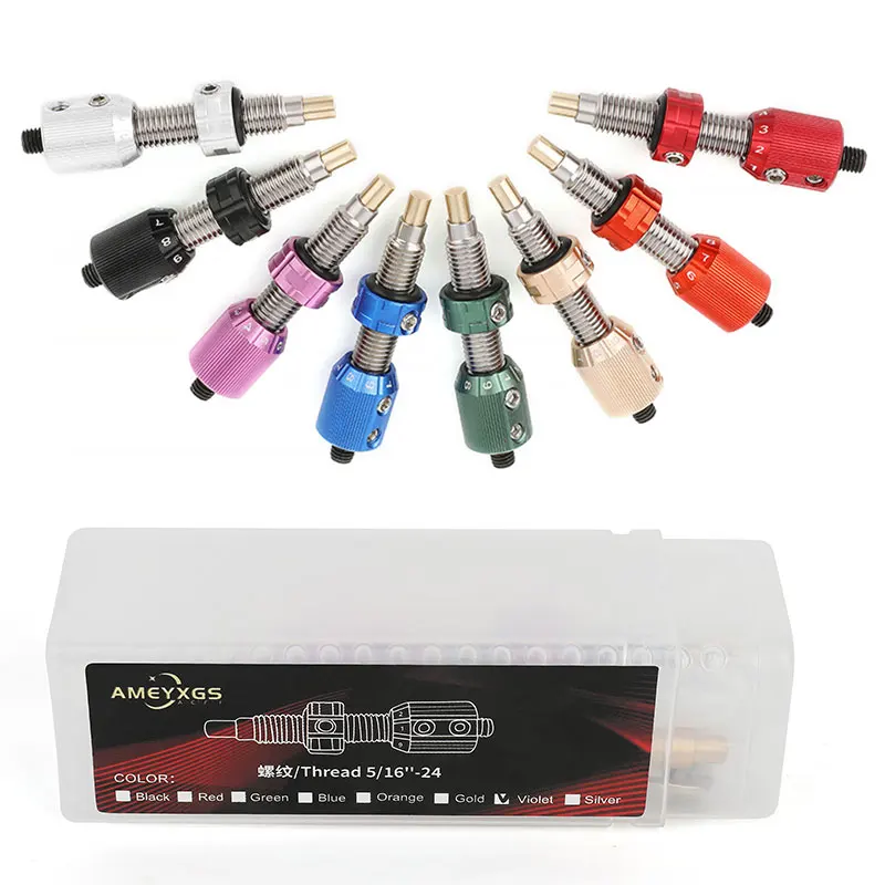 

Archery Cushion Plunger LH/RH Screw-in Pressure Button Click Screw On Arrow Rest Recurve Bow Hunting Shooting Target Practice