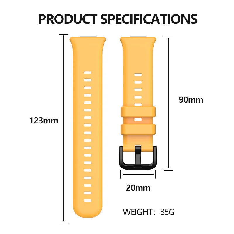 สายซิลิโคนสำหรับนาฬิกา Huawei Fit 2สายสมาร์ทวอทช์อุปกรณ์ทดแทนสายรัดข้อมือสร้อยข้อมือ Correa สายนาฬิกา Huawei fit2