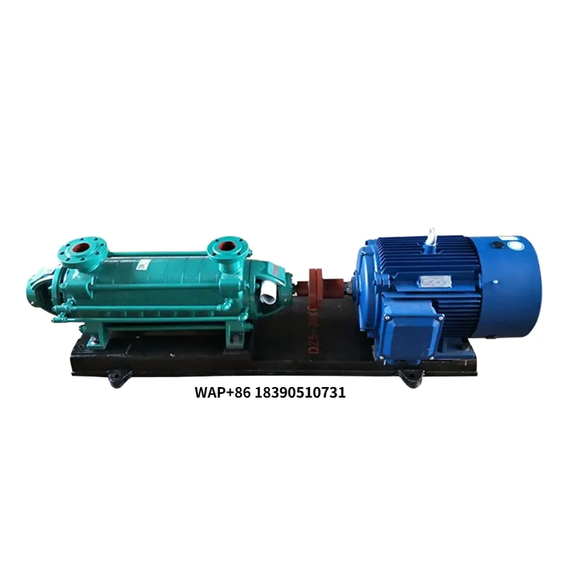 Energy-Saving D-Type Industrial Hot Water Circulation Pump Multi-Stage Boiler Booster Chemical Pump for High-Rise Heating DG