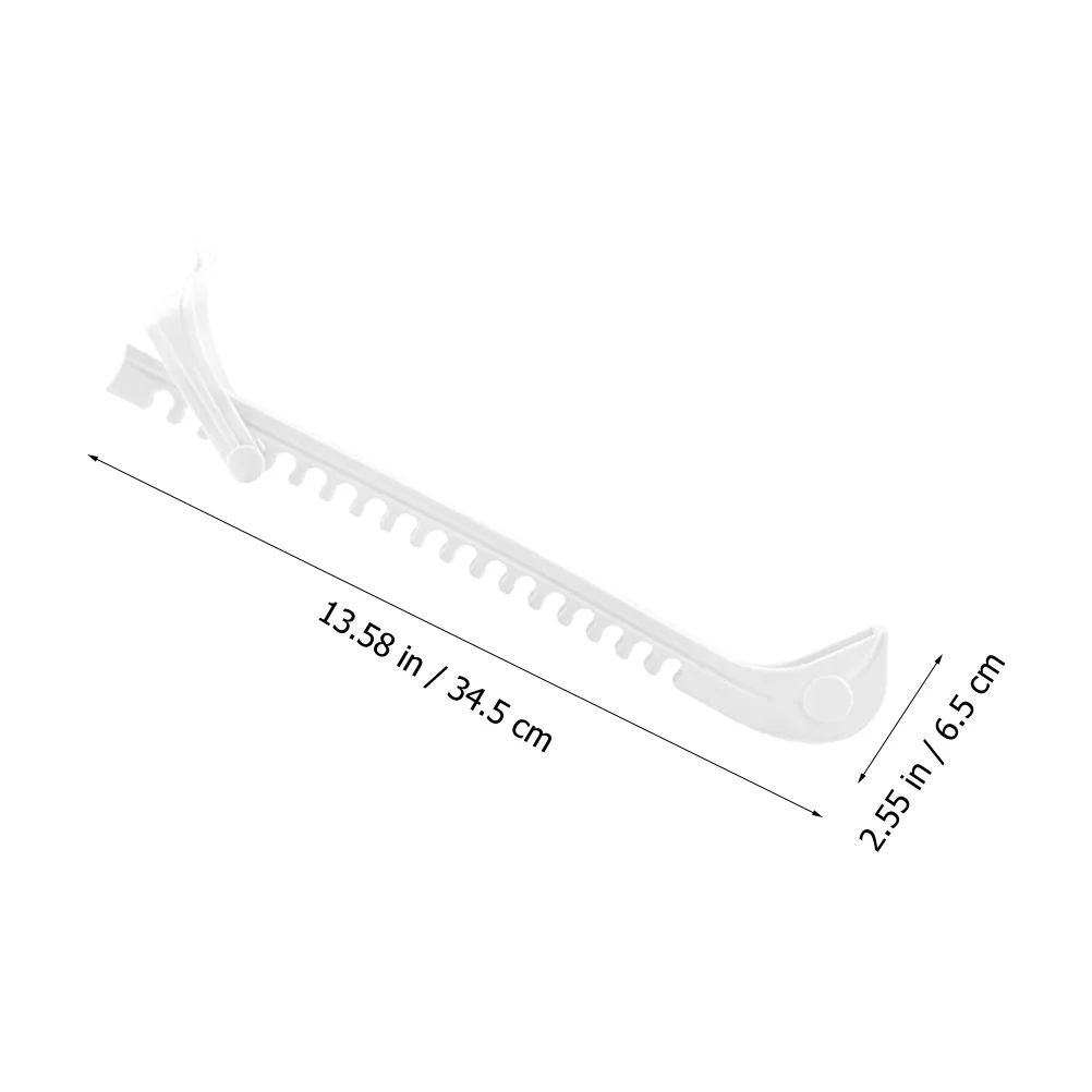 1 ペアの耐摩耗性スケートブレードガード調節可能なフィット感耐久性のある保護ポータブル再利用可能なスケートアクセサリーチームスポーツ