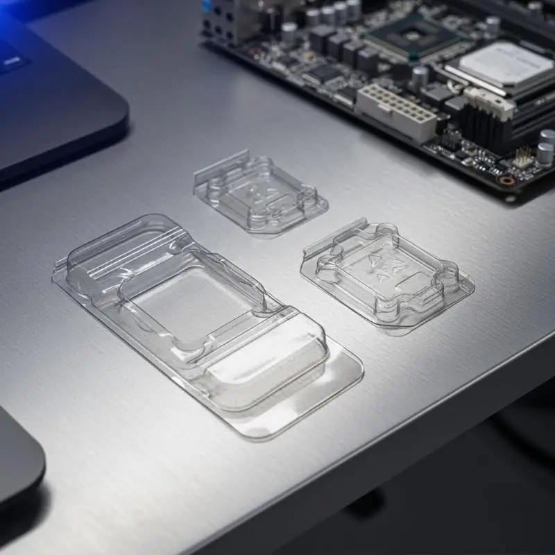 10/50Pcs For Generation LGA1700 CPU Clamshell Tray Box Case Holder Protection