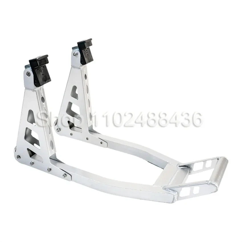 Aluminum Alloy Motorcycle Rear Wheel Stand & Front Support Frame Tire Repairing Tool