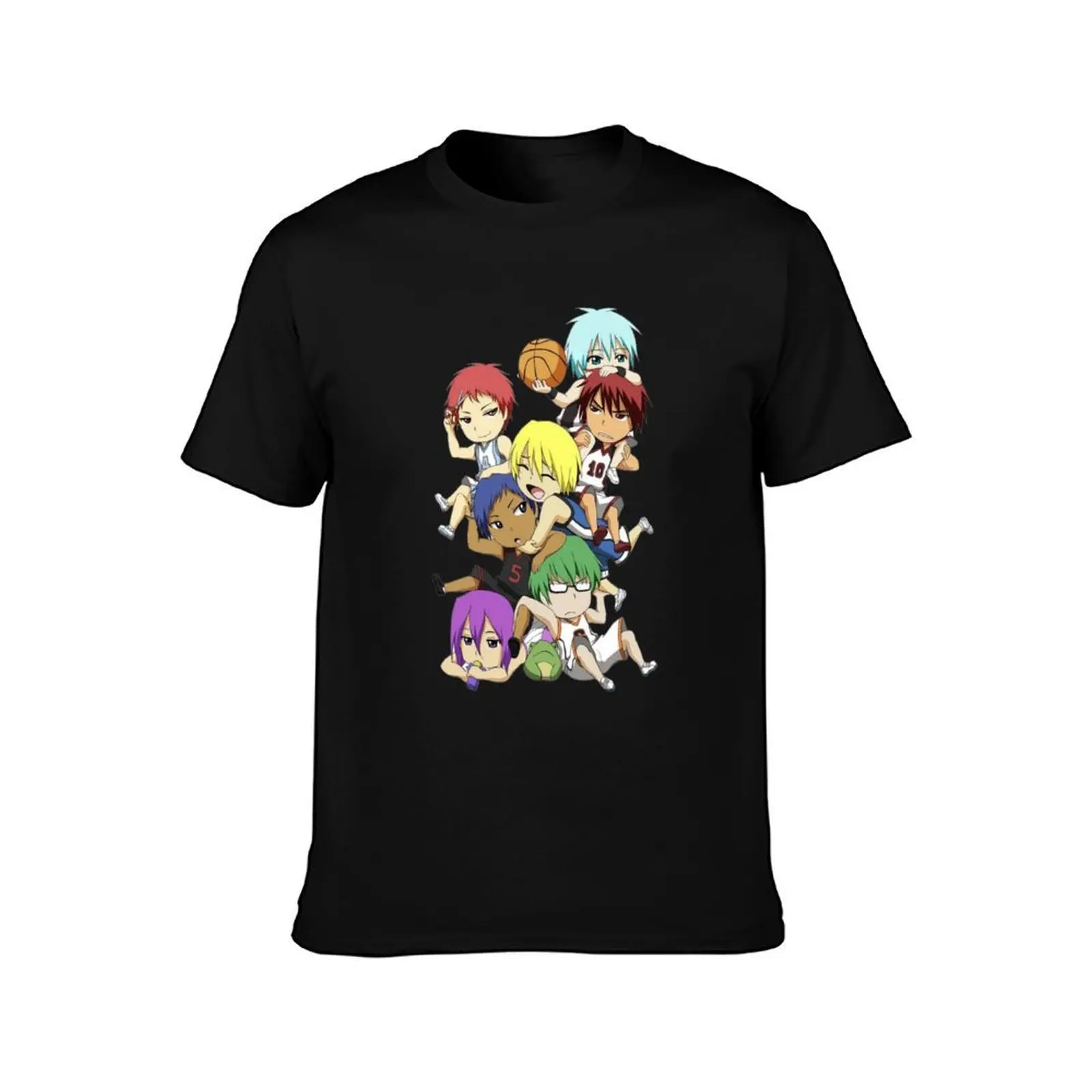Kuroko no Basket Chibi T-Shirt Comfortable Daily Wear Tee T-Shirt