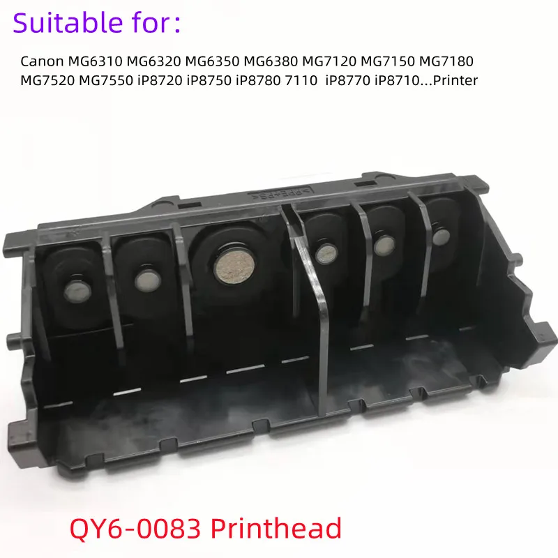 Cabezal de impresión QY6 0083 para impresora Canon, compatible con IP8700, IP8780, MG6300, MG6380, MG7100, MG7140, MG7180, MG7500, MG7520, MG7580, 7700, 7780