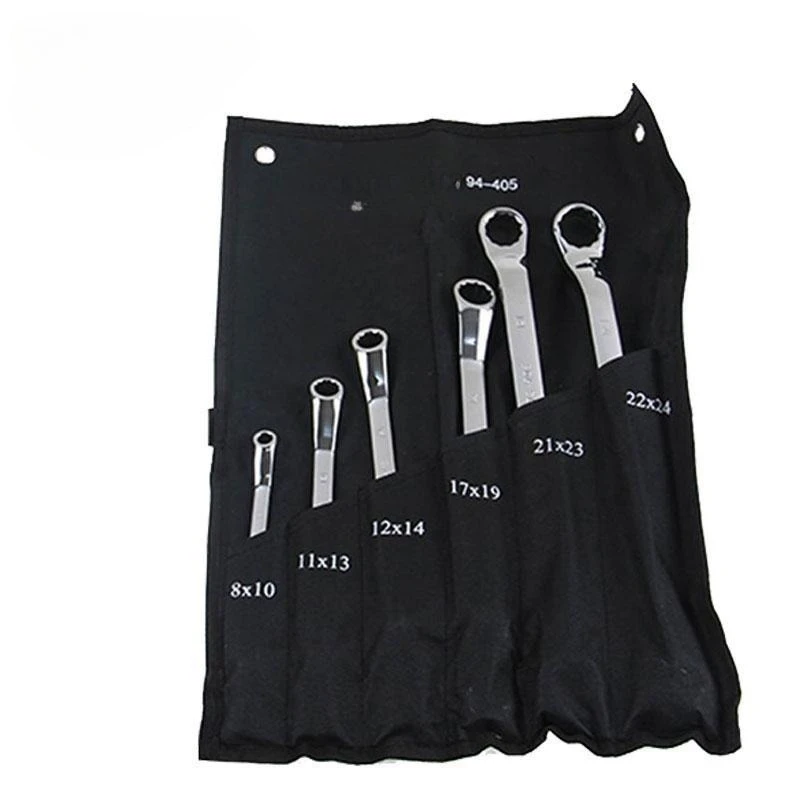 

6-Piece metric precision polished 45 ° angle double plum wrench 94-405-23 8-24mm