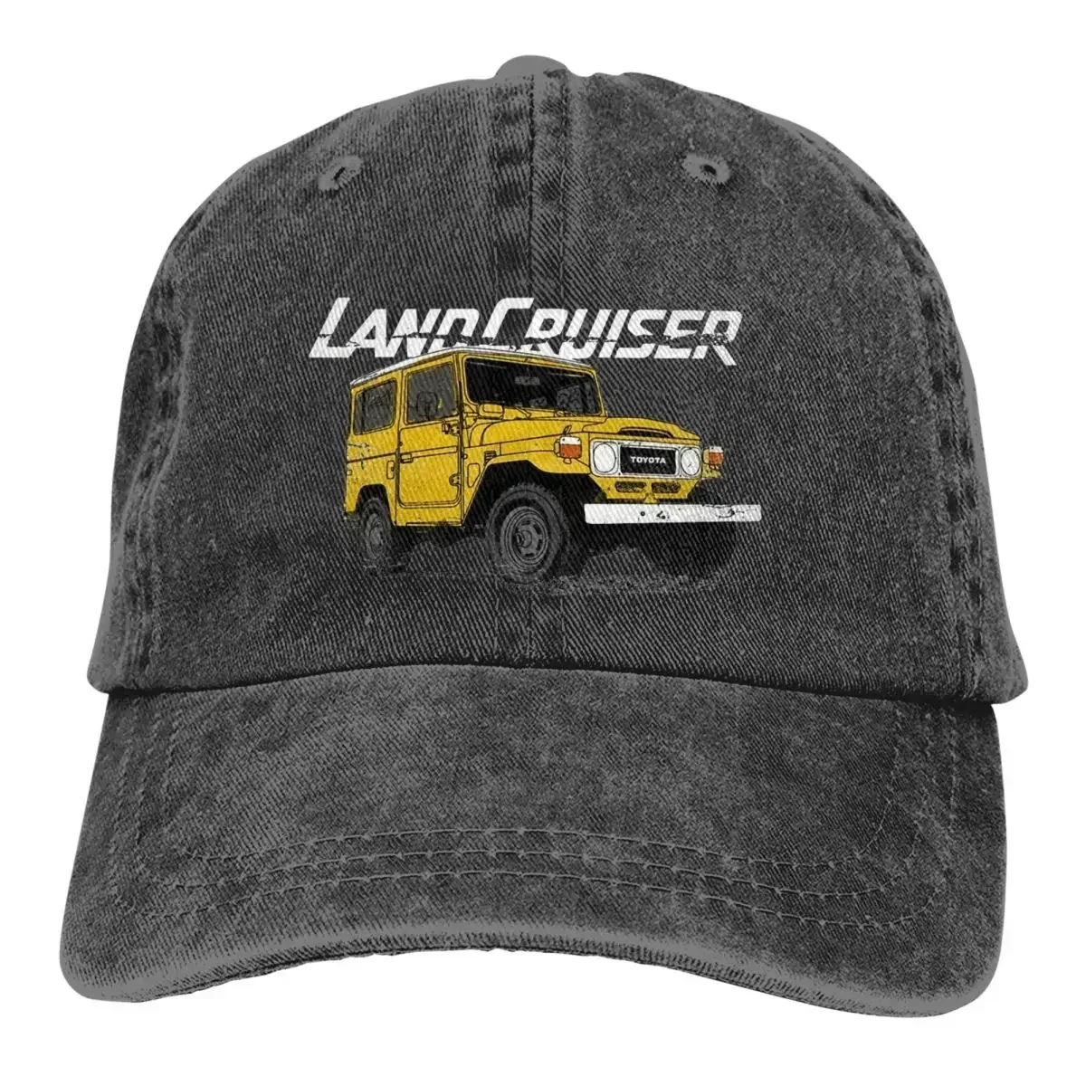 Land Cruiser Merch Unisex Style Baseball Cap Off Road 40 Hats Cap Vintage All Seasons Travel Adjustable Fit Dad Hat