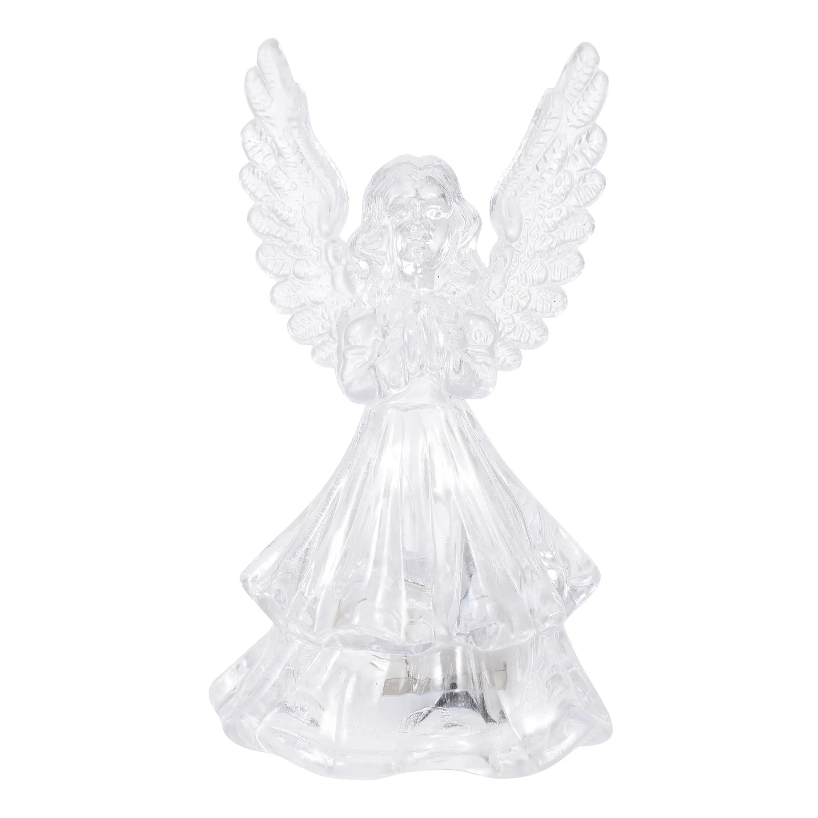 5Pcs Adorable Angel Shaped Night Lamp Small LED Bedside Light for Kids Bedroom Dorm Decor Creative Desk Ornament Night Light