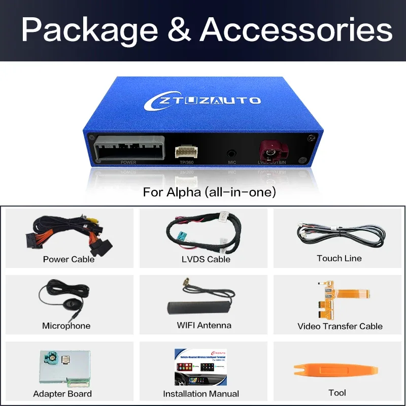 2025 Wireless Android Auto for Alfa Giulietta 2014-2019 Carplay Mirroring Link Navigation AirPlay Car Play Function  Smart Box