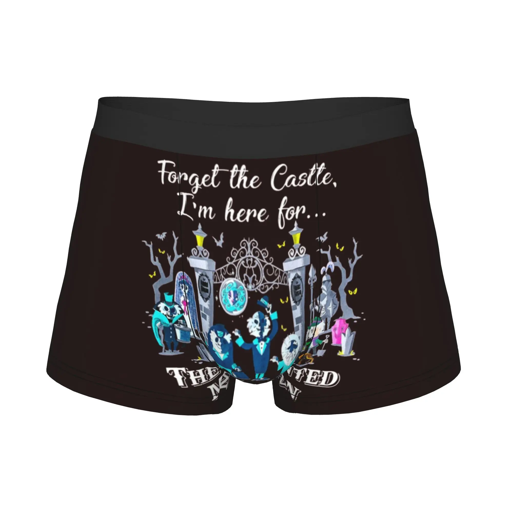 Magic Kingdom  Cute Forget Haunted Mansion Boxers Shorts Men's Dread Manor Briefs Underwear Cool Underpants