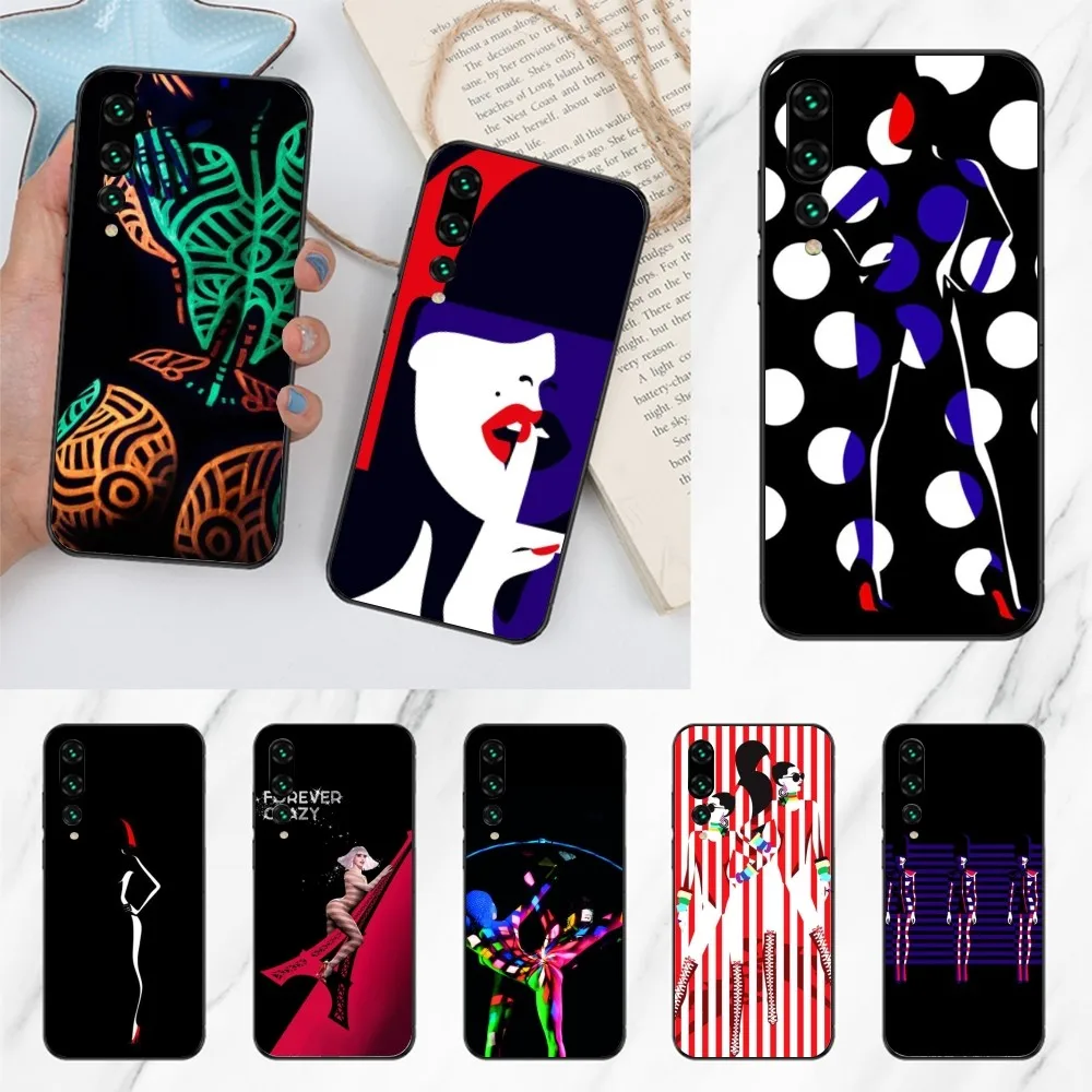 Crazy Horse Fashion Mobile Phone Case for Huawei P50 P40 P30 Pro Lite P Smart 2021 2019 Magic 3 Black Soft Phone Cover Funda