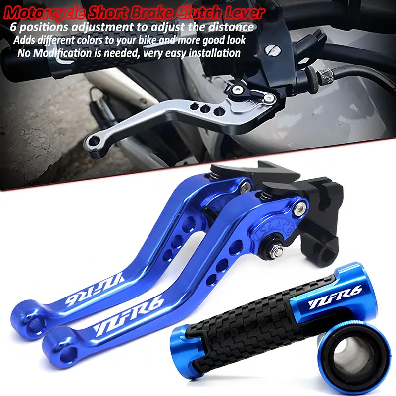 

Fit For YZF-R6 YZF R6 YZFR6 1999 2000 2001 2002 2003 2004 Motorcycle Accessories Brake Clutch Levers handle bar Handbra