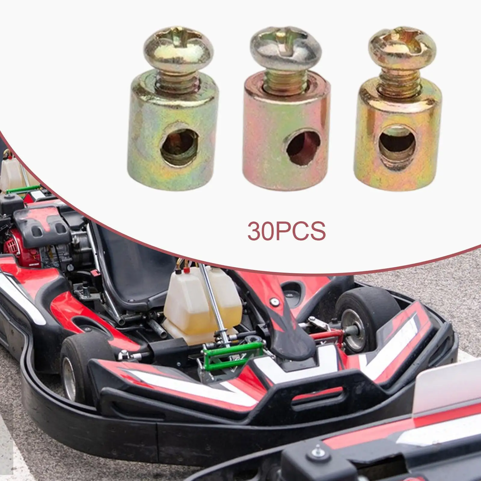 

Износостойкие ниппели троса дроссельной заслонки, универсальные концы троса тормозной магистрали для ремонта скутера, картинга, трактора