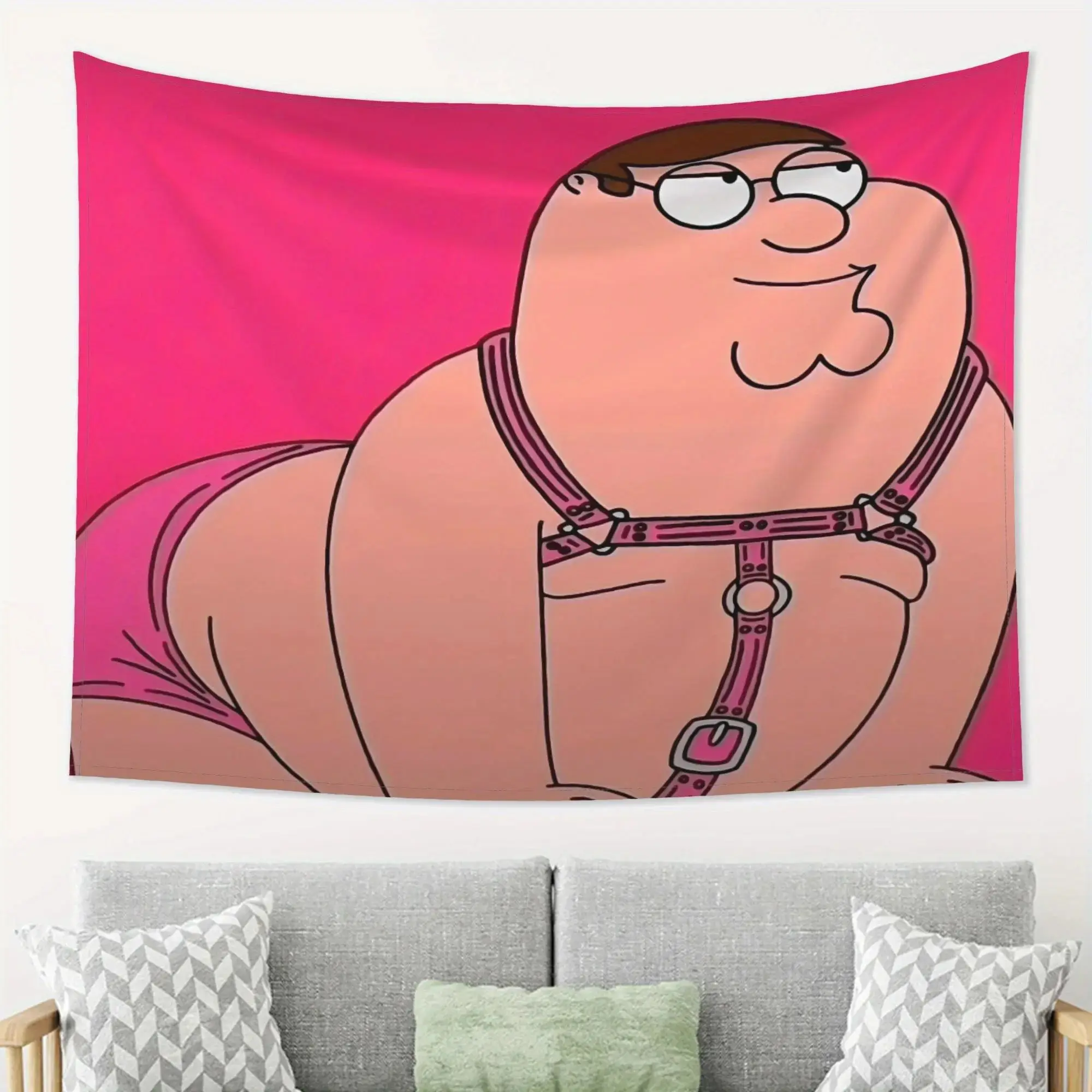 The Peter Theme Tapestry Is An Ideal Gift for Fans Who Want To Decorate Their Living Rooms or Bedrooms.