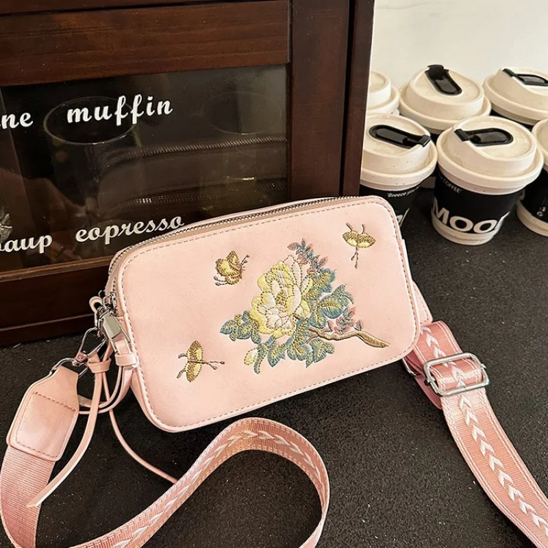 

Women's Messenger Bag Leather Crossbody Shoulder Bag Elegant Classic Style Luxury Brand For Ladies