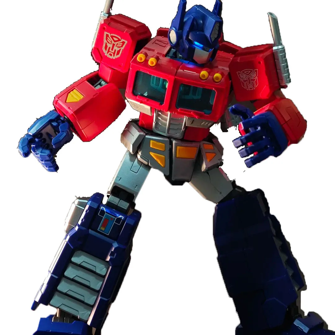 Blokees 16cm Transformation G1 Optimus Prime Megatron Limited Edition Building Blocks Legendary Edition Action Figure Model Toys