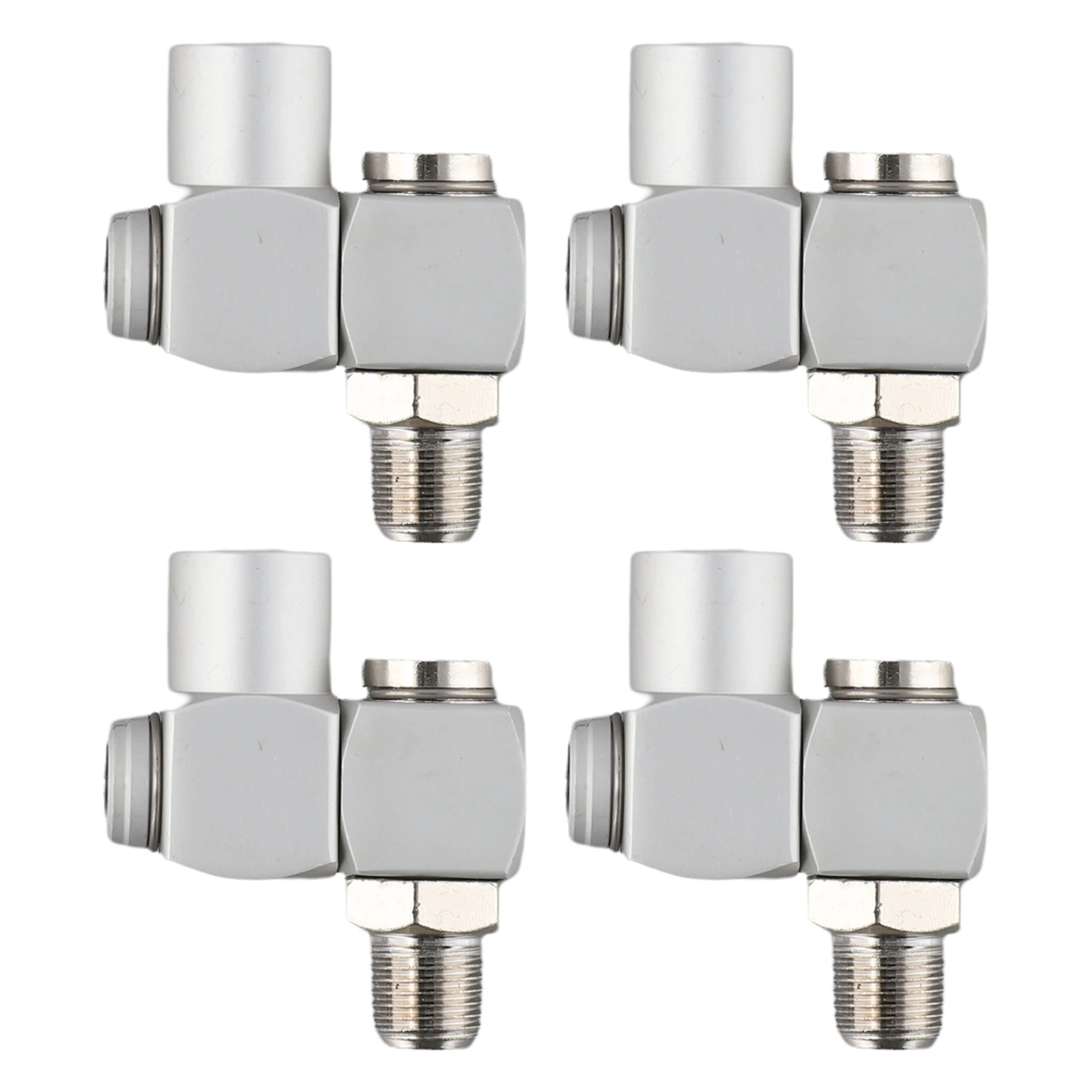 

Pneumatic Applications Pneumatic Adapter 360 Degree Swivel Connector 360 Degree Rotation Enhanced Airflow Performance