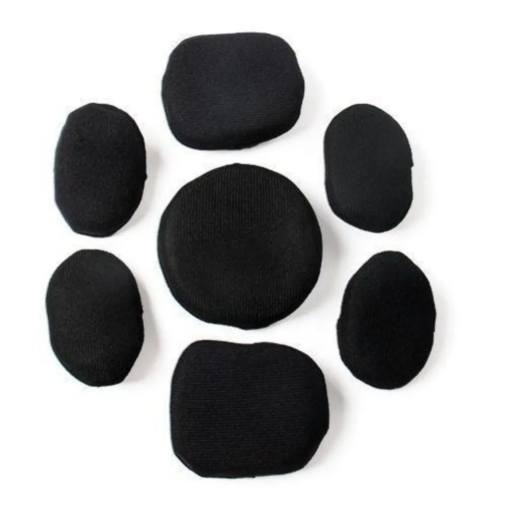 7pcs New Flexible Helmet Pads Soft with Adhesive Helmet Lining Adjustable Portable Replacement Foam Travel
