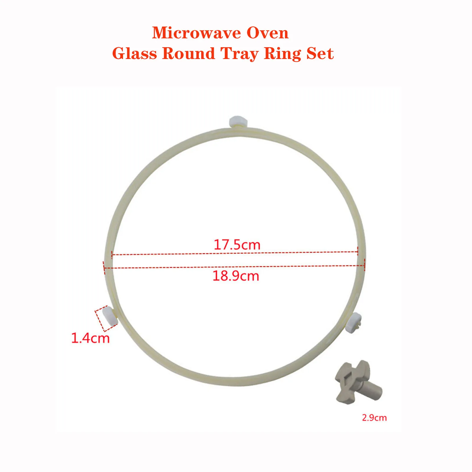 1PC 18.9CM Microwave Turntable Support Roller Ring for Microwave Oven for Galanz Glass Round Tray Bracket Accessories