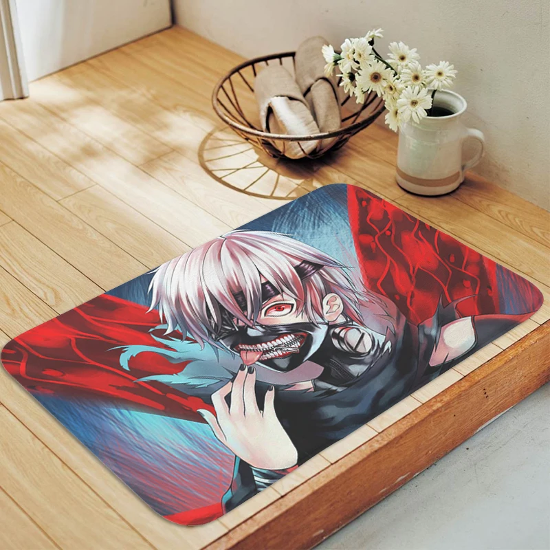 

Anime Tokyo G-Ghoul Carpet Entrance of House Living Room Floor Mat Non-slip Kitchen Hallway Balcony Bath Rug Home Decor Items