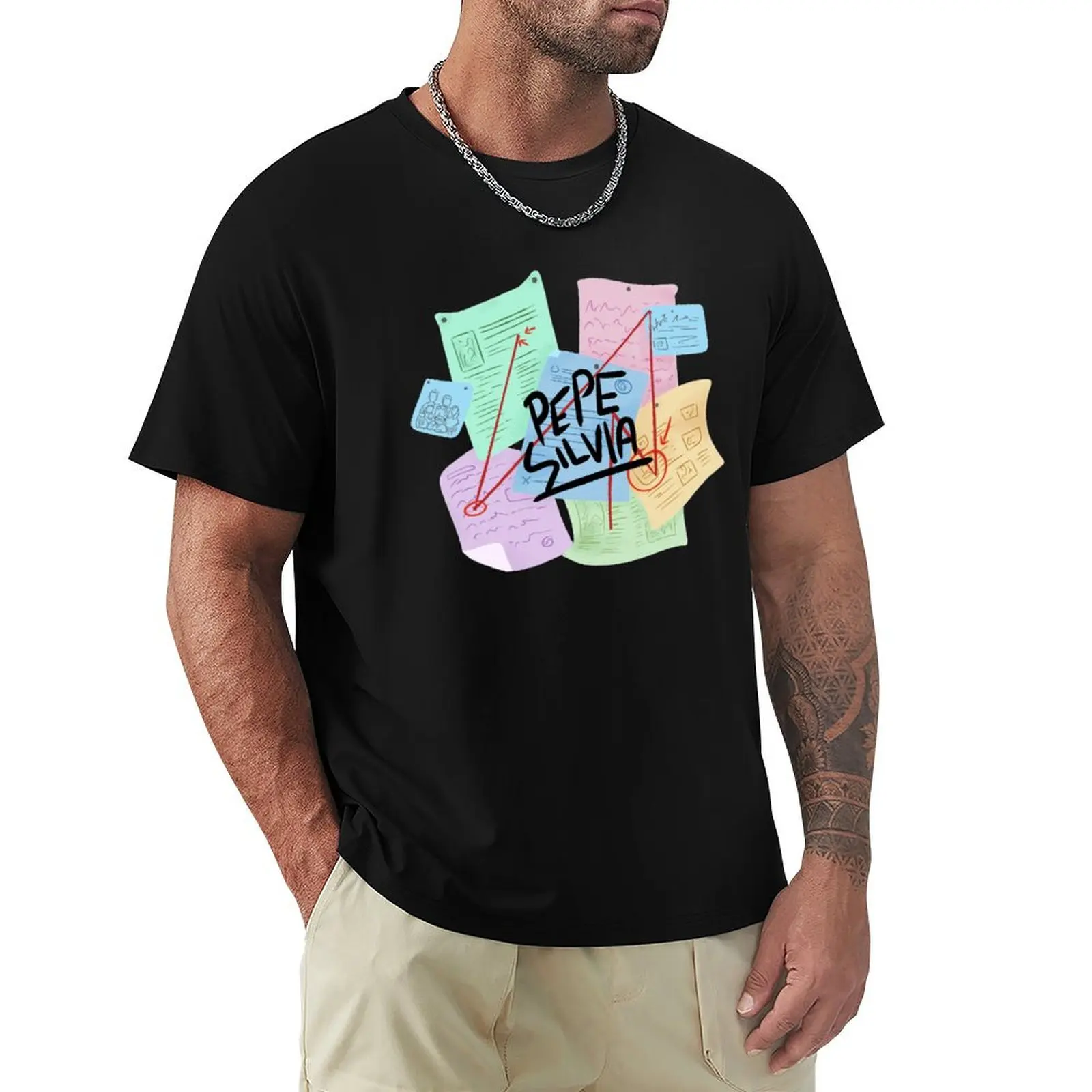 Pepe Silvia Conspiracy T-Shirt cotton t shirts man 100% T-Shirt