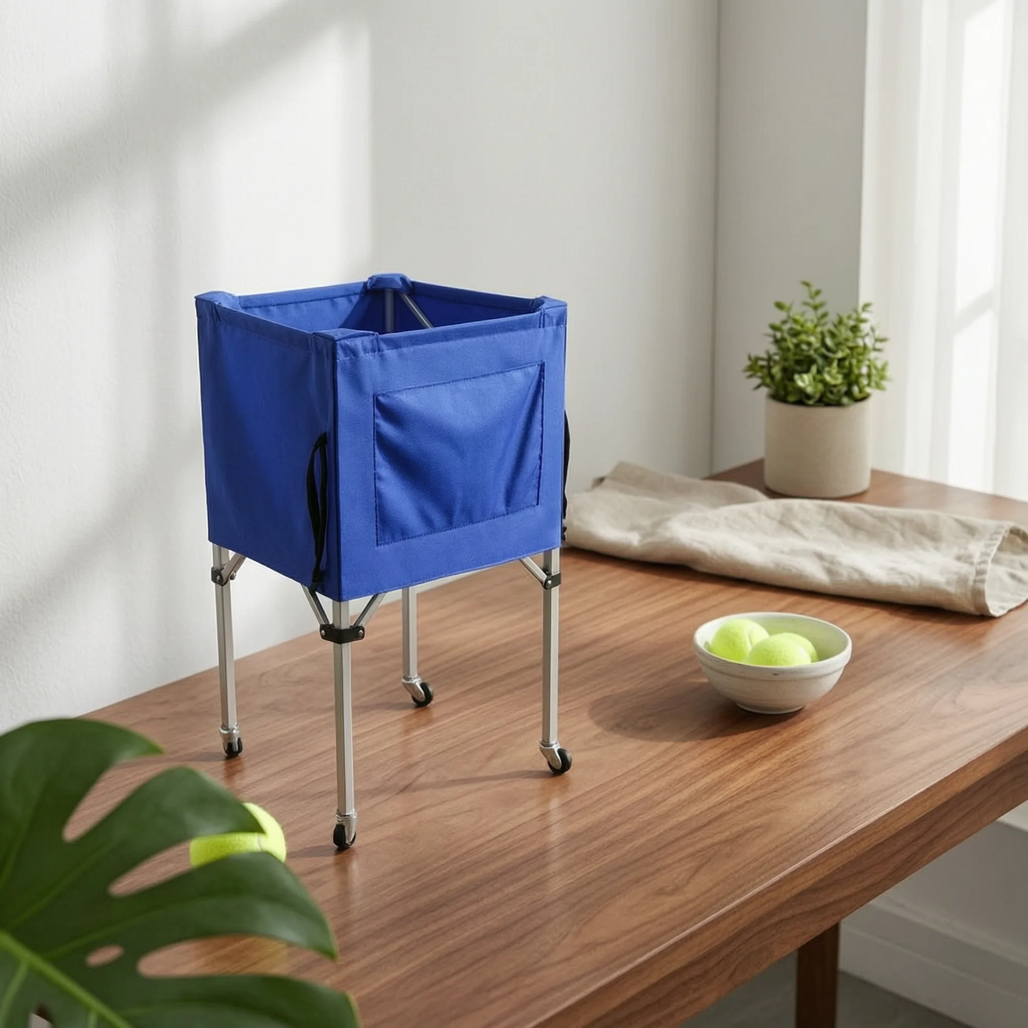 ball-storage-cart-collapsible-folding-ball-cart-sports-equipment-organizer-rolling-multi-sport-for-coaches-gym