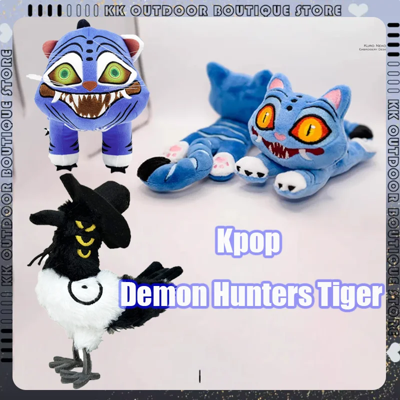 

Kpop Demon Hunters Tiger Anime Figures Doll Movie Stuffed Game Soft Pillow Dolls Kawaii Plush 20/25cm Animals Toys Kids Gifts