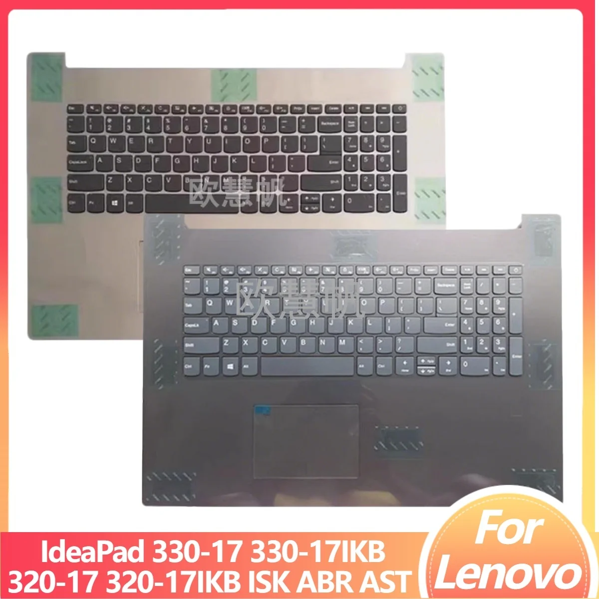 

M New for Lenovo IdeaPad 320-17 320-17IKB 320-17ISK ABR AST 330-17IKB Palmrest Upper Case with US Keyboard Touchpad
