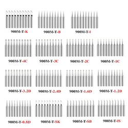 10 pz/lotto rame puro 900M-T punta per saldatura 900M-T-K 900M-T-I 900m-t-3. 2d punta per saldatore per 936 938 852D + stazione di saldatura