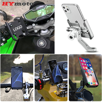 For KAWASAKI Z500 Z400 Z650 Z650RS Z750 Z800 Z900 Z900RS Z1000 Z250 Moto Accessories Handlebar Mobile Phone Holder GPS Bracket