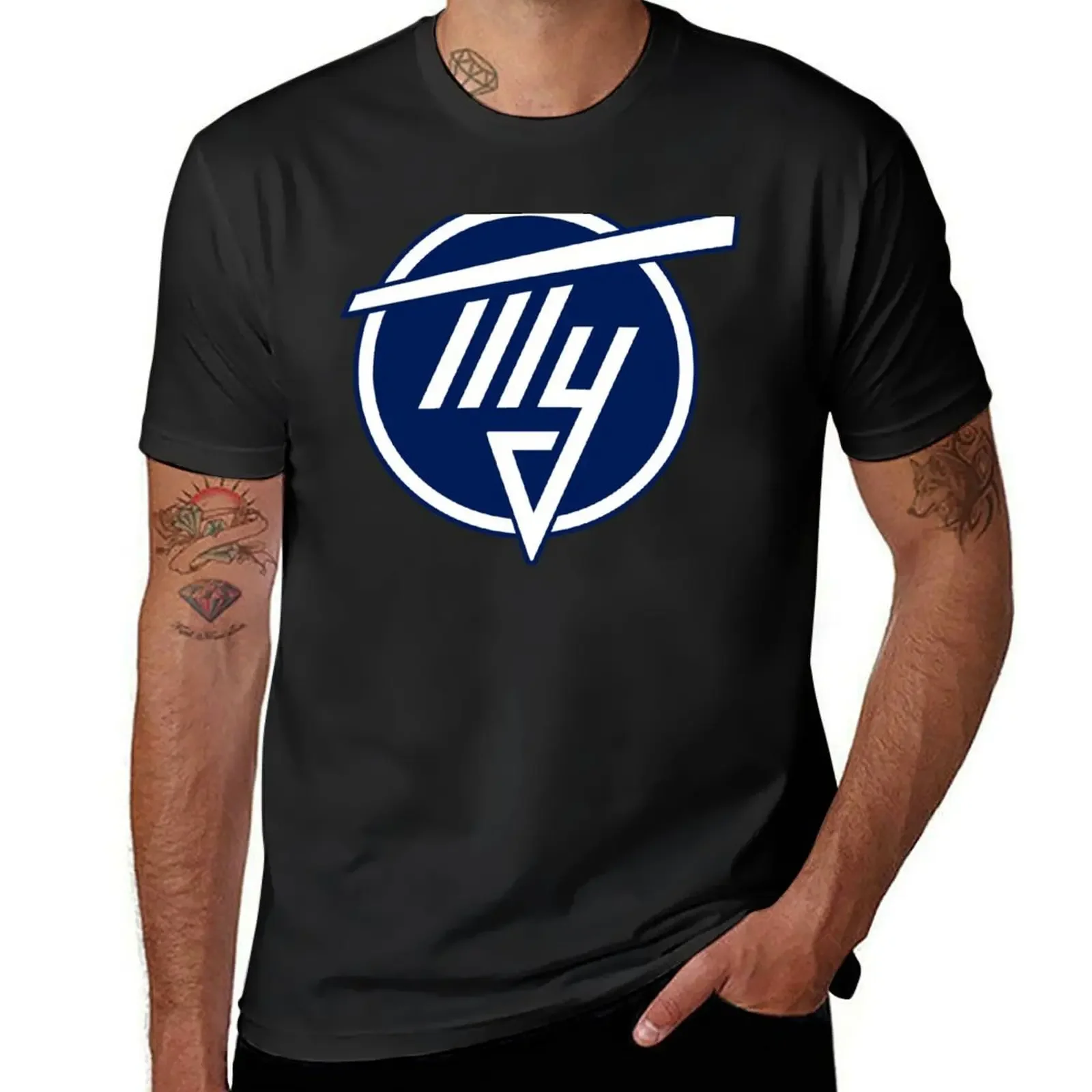 Tupolev Aircraft Logo (Blue) T-Shirt Short sleeve tee plus size clothes mens tall t shirts