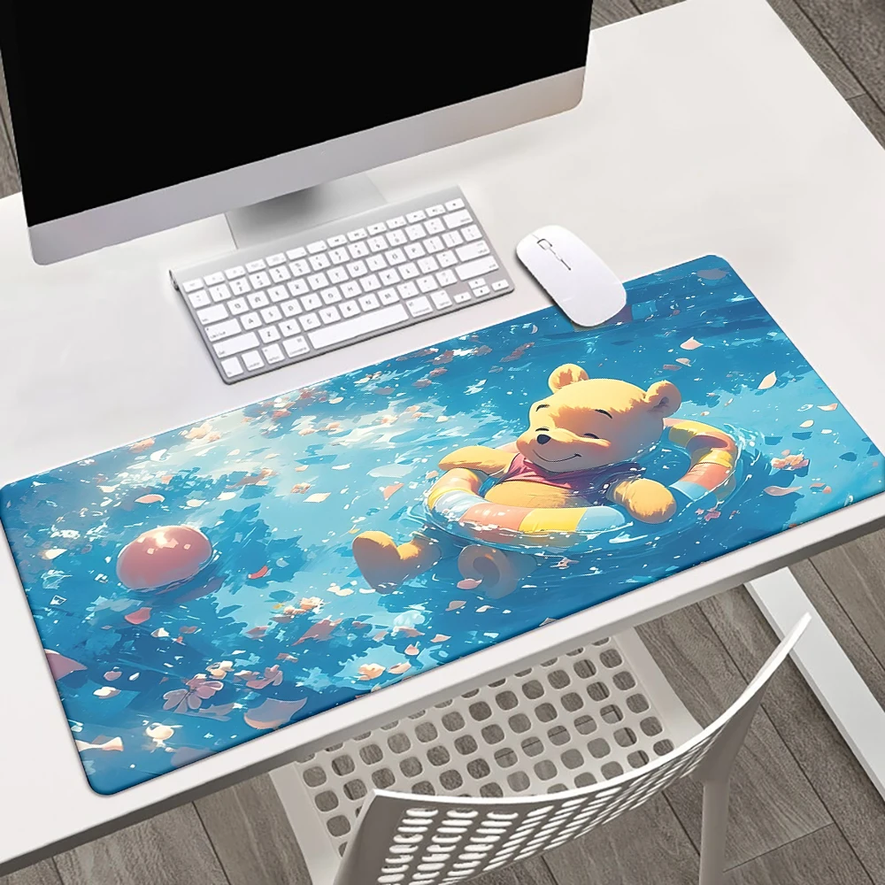 Wnnie Pooh the hottest anime cartoon Mouse Pad Keyboard Gaming Accessories Mouse Mats Game Office Computer PCGamer  Desk Mat