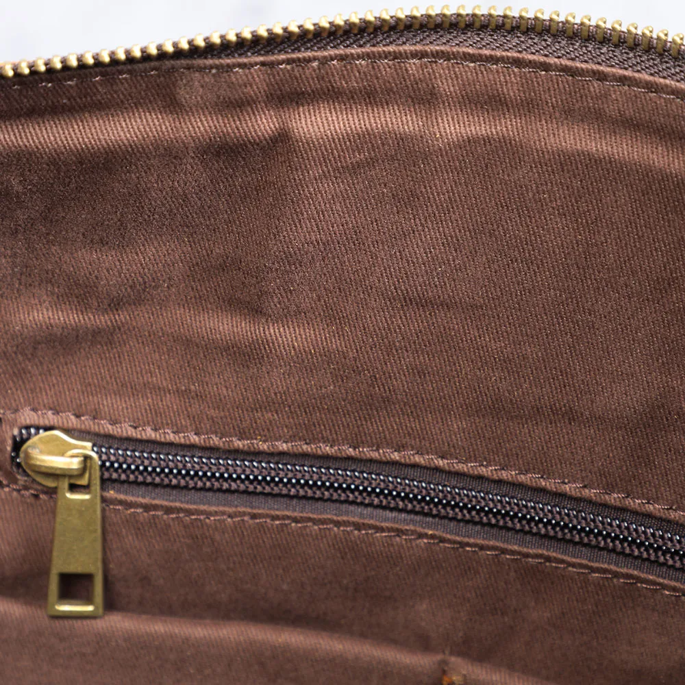 S.WORKER Premium Vollnarbenleder-Reisetasche Echtes Leder Vintage-Stil Große Handgepäcktasche – Detail 24