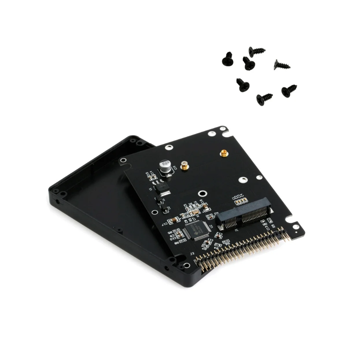 

Переходник MSATA на 2,5 дюйма 44PIN IDE HDD SSD адаптер MSATA на PATA конвертер адаптер карта со штативом