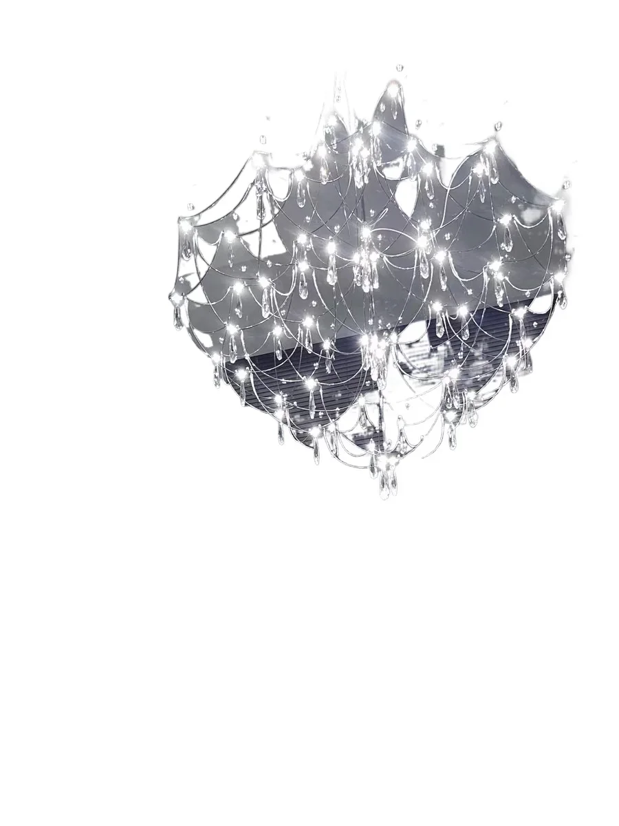 

Stair chandelier long chandelier full of stars to raise the living room