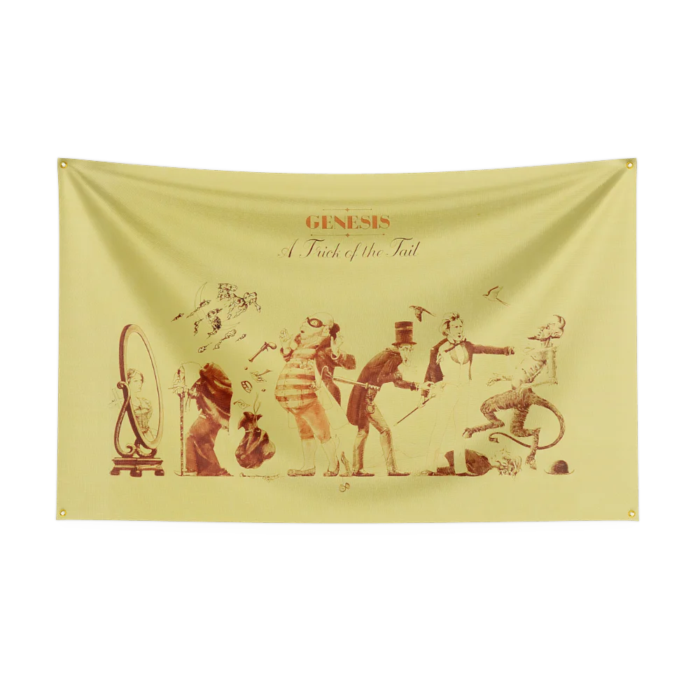 Music Band Flag for G-Ge-ne-si-s Fans Banner campaign gathering apartment porch Decor backdrop