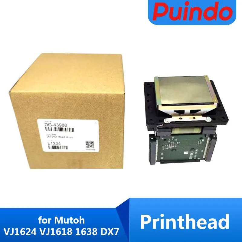 Original NEW DG-43988 Eco Solvent Printhead for Mutoh VJ1624 VJ1618 1638 DX7 Nozzle Printhead