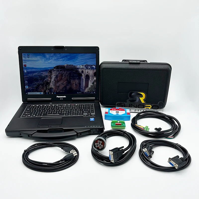 

Pro testing tool equipment tester generator set diagnostic tool BCZJ-S-101 RS232/RS485/TTL and Panasonic CF-53 laptop