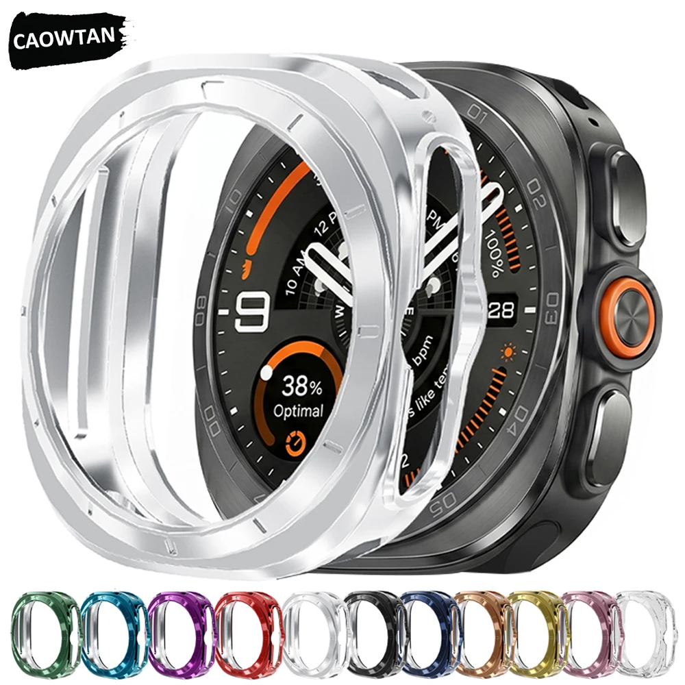 Hollow Case for Samsung Galaxy Watch Ultra2 47mm Soft TPU Bumper Protective Shell Cover for Galaxy Watch Ultra 2026 Accessories