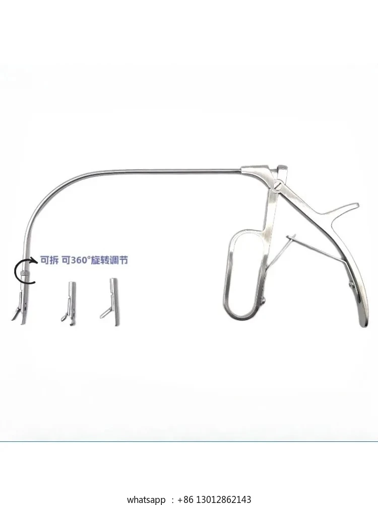 

Fish Bone Pliers, 360 Degree Rotation, Removable, Indirect Throat Pliers