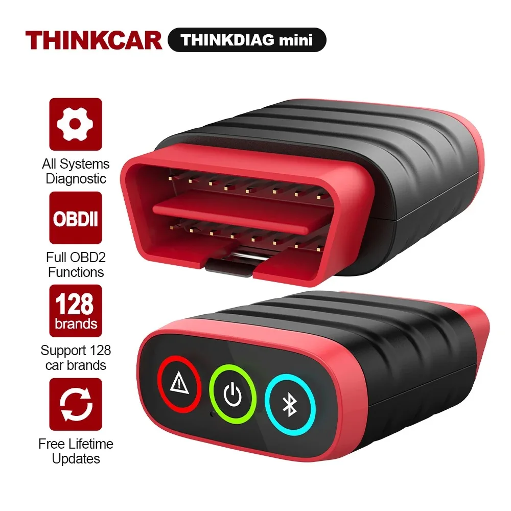 THINKCAR Thinkdiag mini OBD2 Car scanner tool bluetooth full system auto diagnostic tool code reader engine lifetime free update