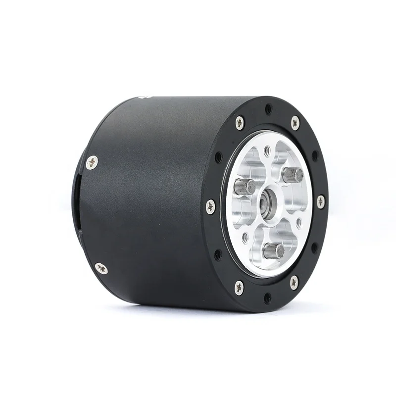 6NM High Power Density Brushless Planetary Gear Motor with Dual Encoders Space Saving FOC Vector Control for Automation
