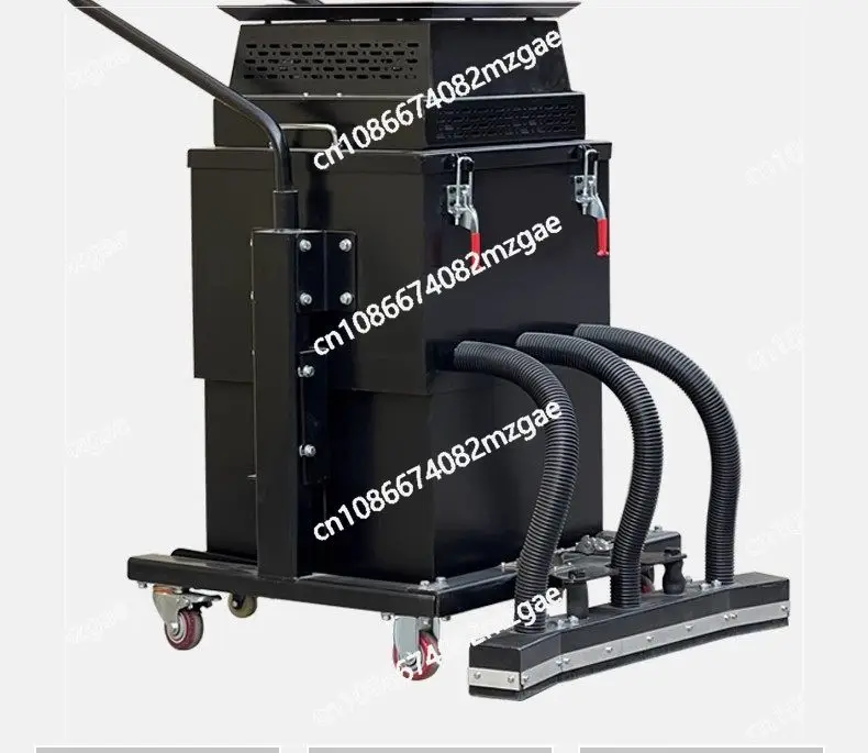 Industrial grade dry vacuum cleaner high power dust collector ash removal hand push multi-functional floor pavement workshop