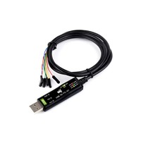 Industrial USB TO TTL (C) 6pin Serial Cable, Multi Protection Circuits, Multi Systems Support,Original FT232RNL Chip