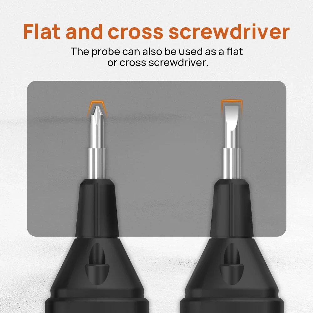 Electric Pen Voltage Detector NCV Voltage Indicator AC 12-300V Backlight Flashlight Sensitivity AC Voltage Electrician Tester